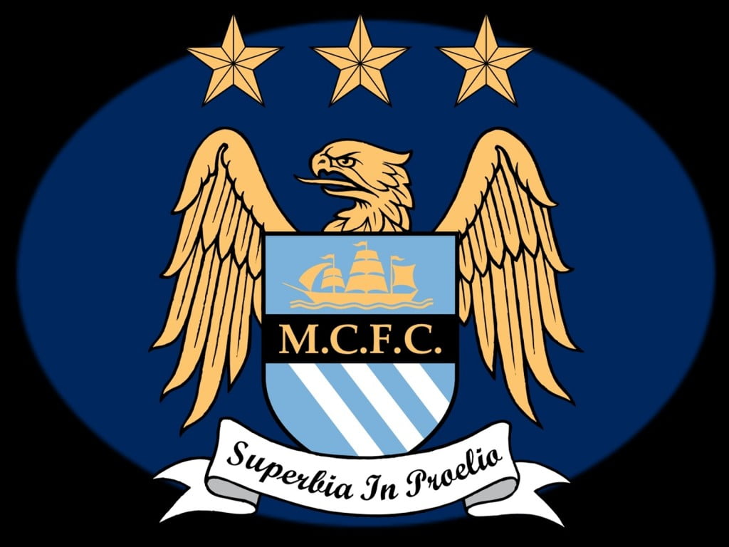 manchester city logo wallpaper