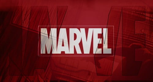 marvel logo wallpaper