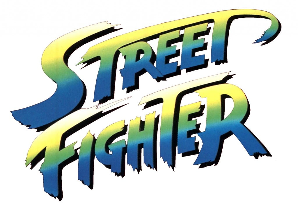street fighter logo wallpaper