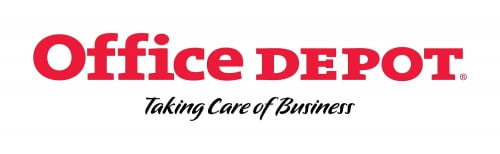 the office depot logo