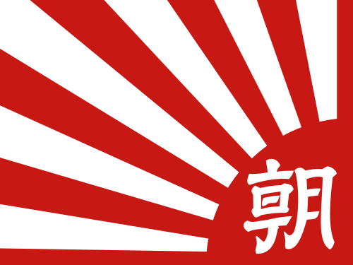 Asahi Shimbun Logo Flag