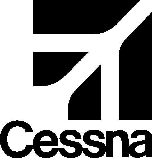 Black Cessna Logo