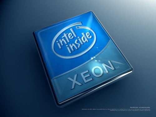 Intel Xeon Logo Wallpaper