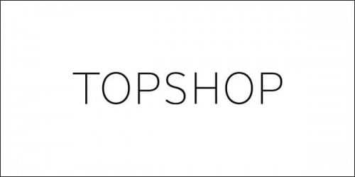 Topshop logo Small