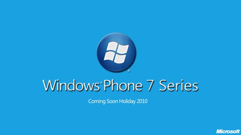 Windows Phone 7 Logo Wallpaper