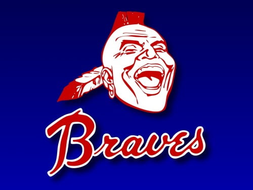 atlanta braves old logo