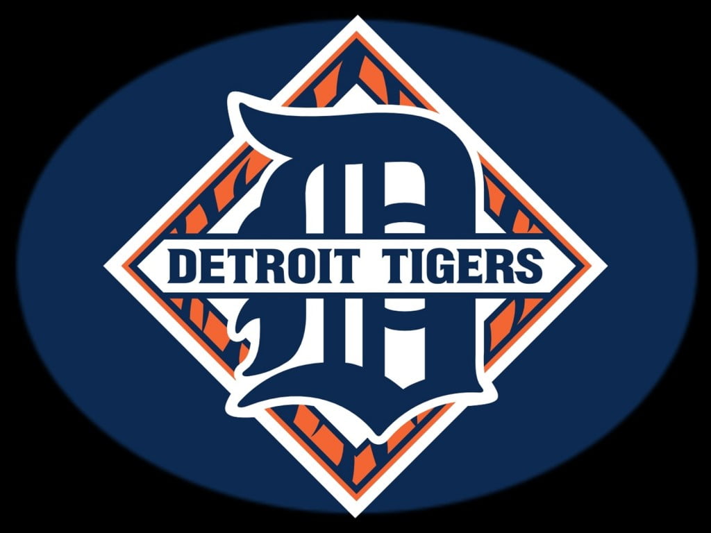 black detroit tigers logo