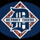 black detroit tigers logo