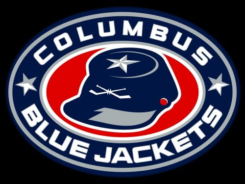 columbus blue jackets logo black