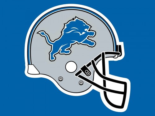 detroit lions helmet logo