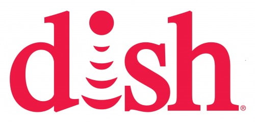 dish network logo red