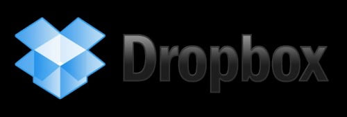 dropbox logo black