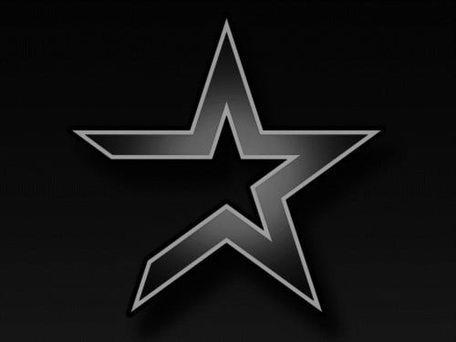 houston astros logo black