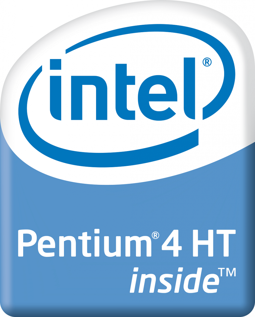pentium 4 HT logo
