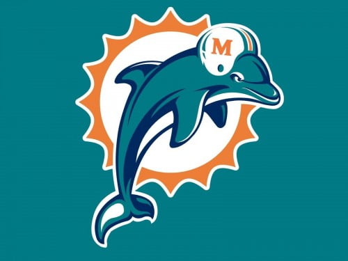 miami dolphins logo wallpaper