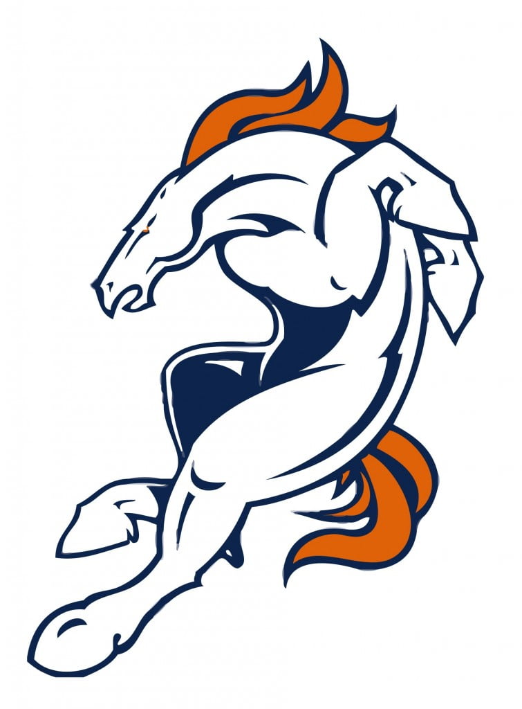 original denver broncos logo