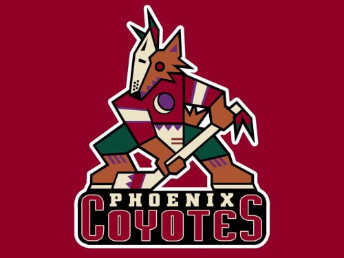 phoenix coyotes old logo