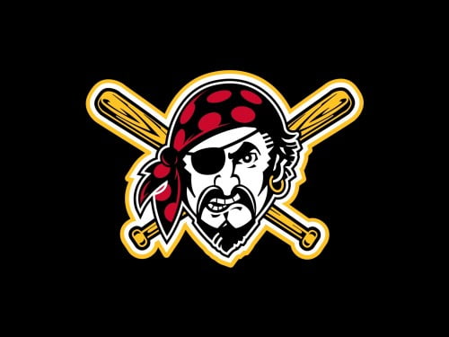 pittsburgh pirates logo black