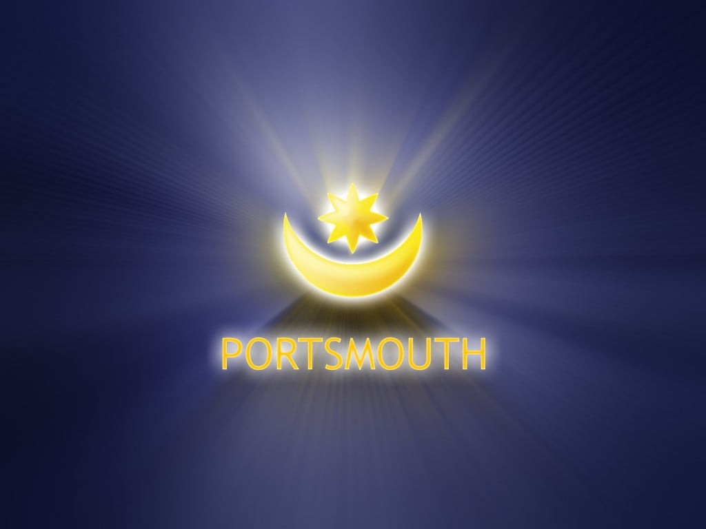 portsmouth fc logo wallpaper