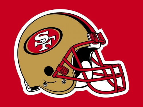 san francisco 49ers helmet logo