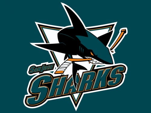 san jose sharks fin logo