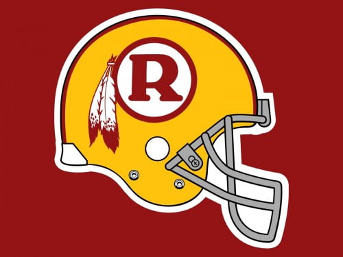 washington redskins helmet logo