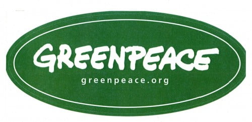 Greenpeace Logo Sticker