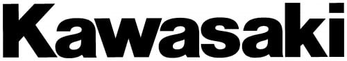 black kawasaki logo