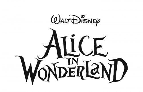 alice in wonderland logo jr