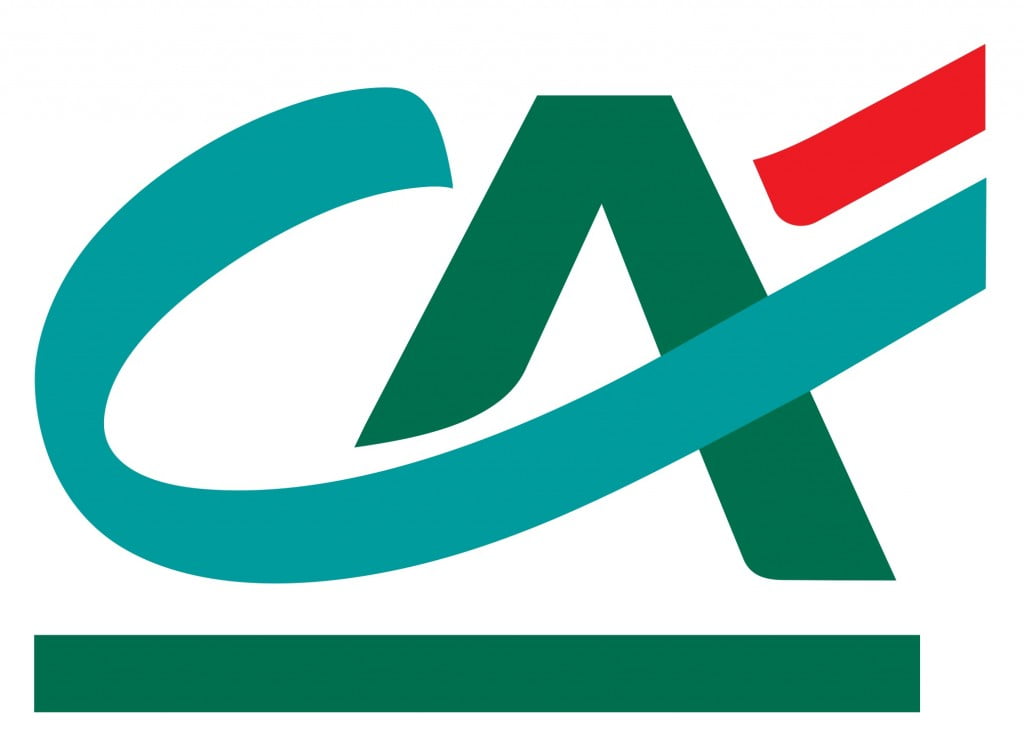 credit agricole logo wallpaper