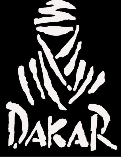 dakar rally logo black