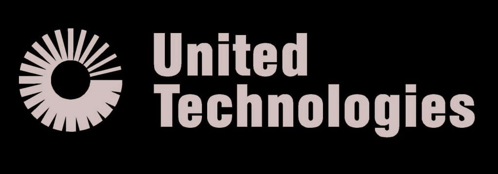 united technologies black logo