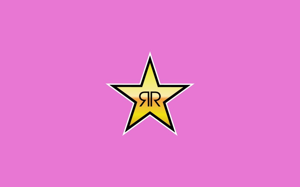 rockstar wallpaper pink